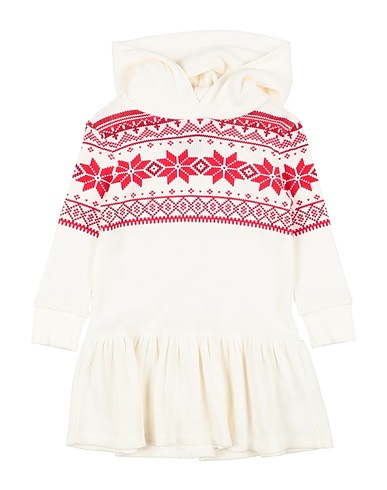 POLO RALPH LAUREN Vestido para bebé  Ivory 58% Cotton, 39% Modal, 3% Elastane