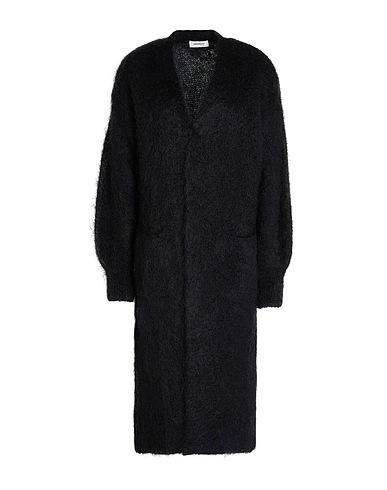 OTTOD'AME Cardigan Black 81% Mohair wool, 17% Polyamide, 2% Elastane