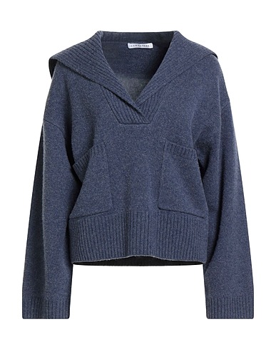 CARACTÈRE Pullover Blau 47% Wolle, 38% Viskose, 10% Polyamid, 5% Kaschmir