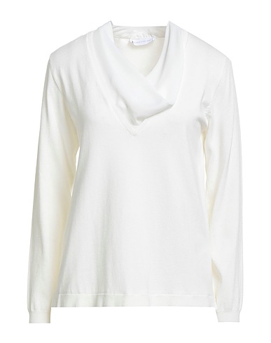 DIANA GALLESI Jumper White 72% Viscose, 28% Polyamide, Polyester