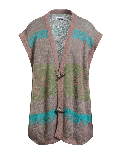MAGLIANO Cardigan Light brown 50% Mohair wool, 32% Polyamide, 18% Wool