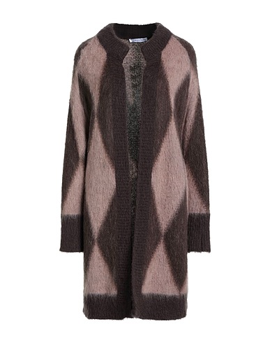 CARACTÈRE Cardigan Testa di moro 36% Poliacrilico, 30% Lana mohair, 30% Poliammide, 4% Lana