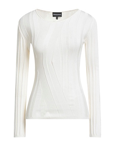 EMPORIO ARMANI Sweater Ivory 83% Viscose, 17% Polyamide