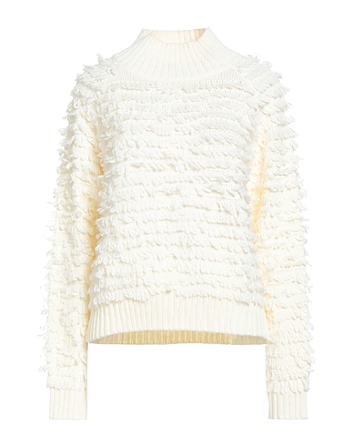 I BLUES Polo neck Cream 71% Acrylic, 18% Wool, 11% Alpaca wool