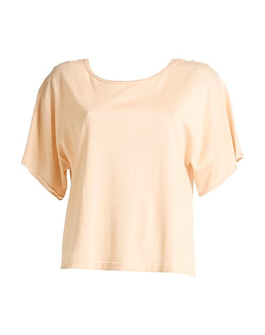 MAX & MOI Pullover Cipria 70% Lana Merino, 20% Seta, 10% Cachemire