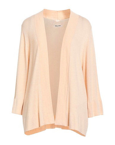 MAX & MOI Cardigan Beige 70% Lana Merino, 20% Seta, 10% Cachemire