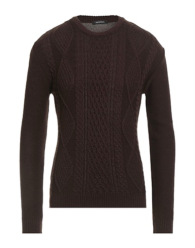 IMPERIAL Jumper Dark brown 70% Acrylic, 30% Wool