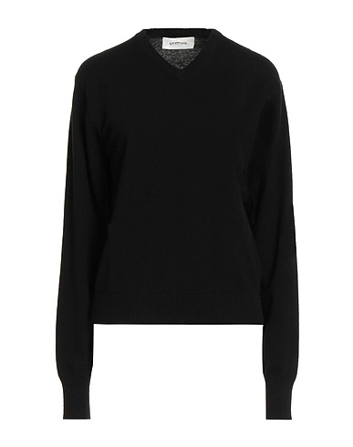 SPORTMAX Pullover Nero 80% Lana, 20% Cachemire