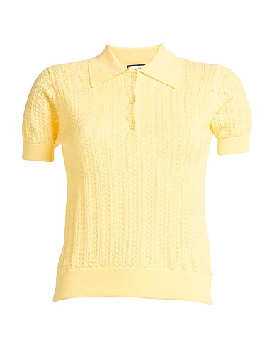 PAUL & JOE Jumper Pastel yellow 100% Merino Wool