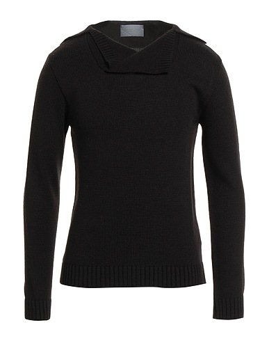 NEILL KATTER Jumper Black 70% Acrylic, 30% Wool