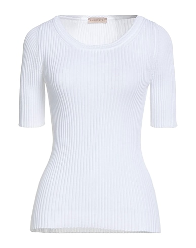 PUROTATTO Jumper White 100% Cotton