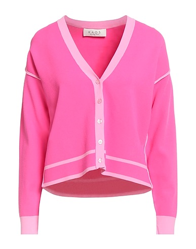 KAOS Cardigan DAY BY DAY Fuchsia 83% Viscose, 17% Polyester
