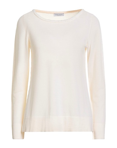 GRAN SASSO Jumper Cream 100% Virgin Wool