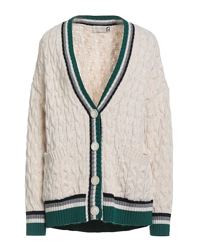 HAVEONE Cardigan Avorio 74% Acrilico, 26% Poliestere