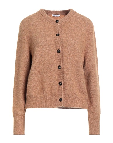 PESERICO Cardigan EASY Camel 48% Alpaca wool, 30% Polyamide, 20% Wool, 2% Elastane