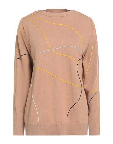 DIANA GALLESI Pullover Cammello 51% Poliammide, 30% Lana, 19% Acrilico