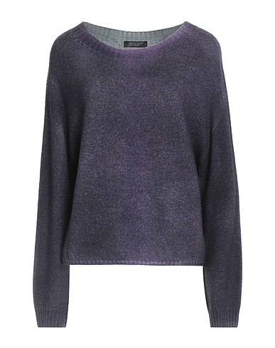 ARAGONA Pullover Viola 100% Lana Merino