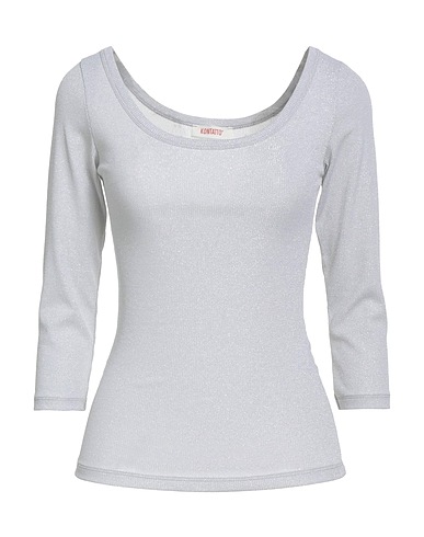 KONTATTO Pullover Grigio chiaro 65% Viscosa, 17% Poliestere, 13% Poliammide, 5% Elastan