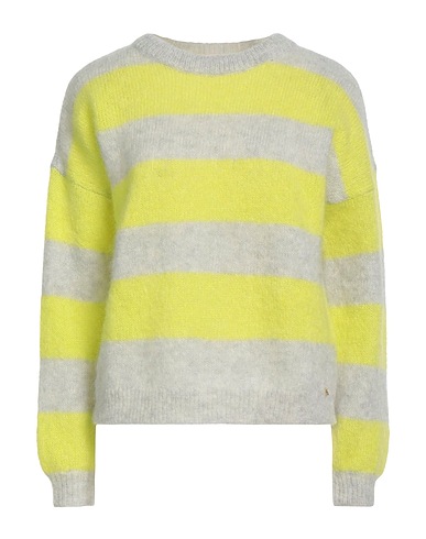 DES PETITS HAUTS Jumper Lime green 62% Superkid mohair, 20% Merino Wool, 16% Polyamide, 2% Elastane