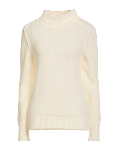 MARIA BELLENTANI Turtleneck Off white 54% Wool, 28% Polyamide, 18% Acrylic