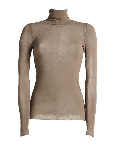 ALPHA STUDIO Turtleneck Khaki 64% Viscose, 18% Polyamide, 10% Cashmere, 8% Elastane