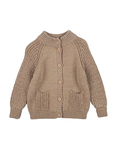 1 + IN THE FAMILY Cardigan Khaki 52% Acrylic, 38% Polyamide, 10% Alpaca wool