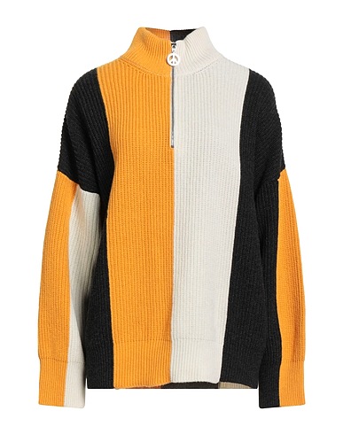 MOSCHINO JEANS Pullover Giallo ocra 40% Lana, 25% Viscosa, 25% Poliammide, 10% Cachemire