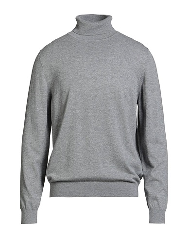 ANTONY MORATO Polo neck Grey 35% Cotton, 27% Viscose, 27% Polyamide, 8% Wool, 3% Recycled cashmere