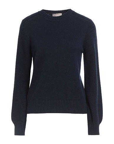 PUROTATTO Sweater Midnight blue 70% Wool, 30% Cashmere