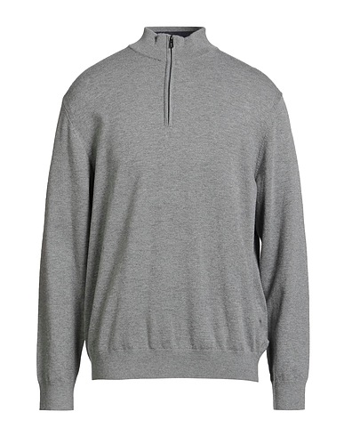DIKTAT Polo neck Grey 40% Viscose, 30% Polyamide, 25% Acrylic, 5% Cashmere