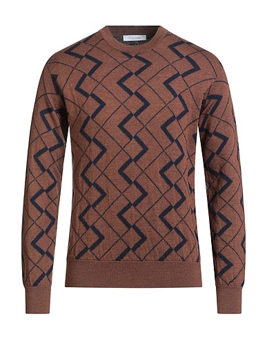 CRUCIANI Sweater Brown 100% Wool