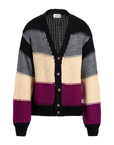SHOE Strickjacke Schwarz 70% Acryl, 30% Wolle
