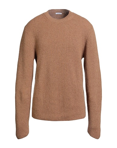 MALO Jumper Brown 100% Camel wool