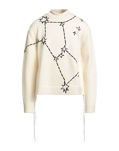 DIOR Jumper Ivory 88% Wool, 12% Polyamide, Cotton, Acrylic, Polyester