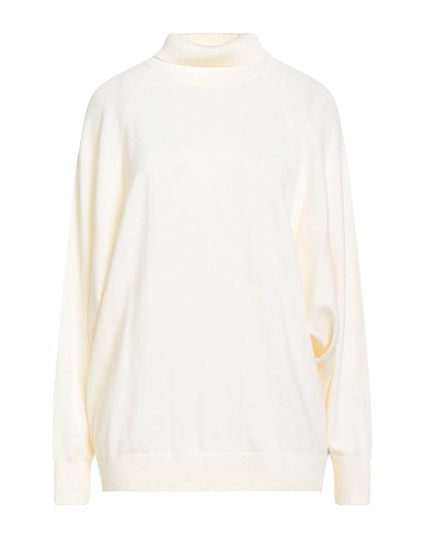 OTTOD'AME Polo neck Ivory 100% Wool