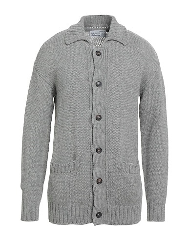 BALLANTYNE カーディガン RAW DIAMOND BY BALLANTYNE GRIGIO 毛(アルパカ) 50% / ウール 50%