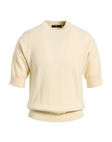 DANIELE FIESOLI Jumper LAB Cream 90% Virgin Wool, 10% Cashmere