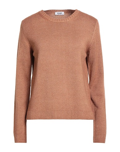 BASE MILANO Sweater Brown 90% Wool, 10% Cashmere