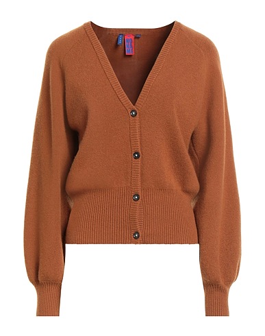 NONAME Cardigan Tan 90% Cashmere, 9% Nylon, 1% Elastane
