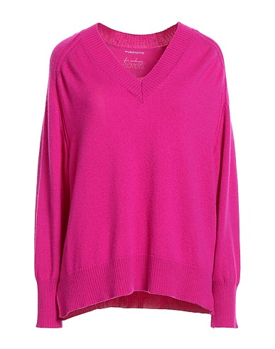 PUROTATTO Cashmere jumper Magenta 100% Cashmere