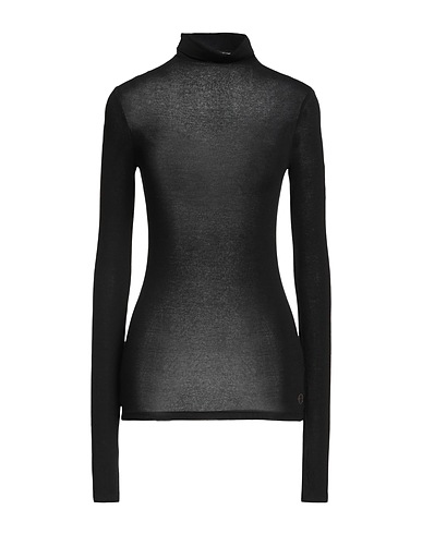 OTTOD'AME Turtleneck Black 96% Viscose, 4% Elastane