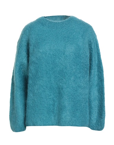 OTTOD'AME Jumper Deep teal 81% Mohair wool, 17% Polyamide, 2% Elastane