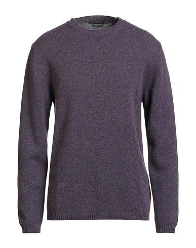 DANIELE FIESOLI Pullover Viola 100% Lana Merino
