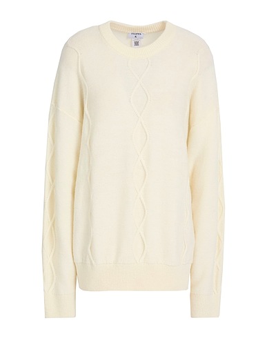 FILIPPA K Pullover Off white 90% Lana, 10% Cachemire