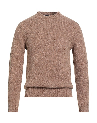 DANIELE FIESOLI Pullover Nocciola 80% Lana Vergine, 20% Poliammide