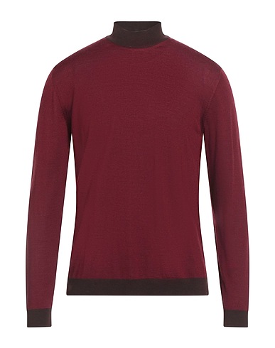 MALO Cashmere jumper Burgundy 70% Cashmere, 30% Silk