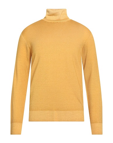 MALO Polo neck Marigold 70% Virgin Wool, 20% Silk, 10% Cashmere