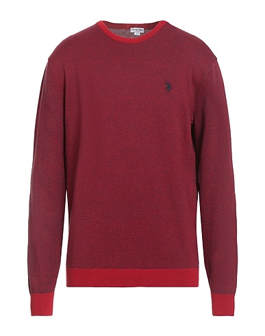 U.S.POLO ASSN. Jumper Red 90% Cotton, 10% Cashmere