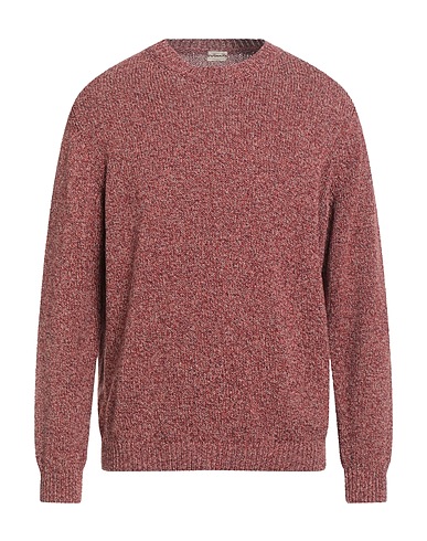 MASSIMO ALBA Sweater Brick 80% Cotton, 20% Linen
