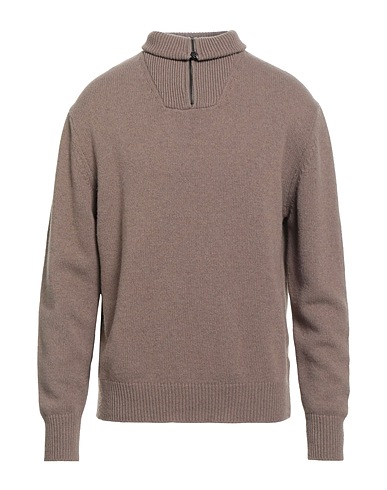DANIELE FIESOLI Sweater Light brown 80% Merino Wool, 20% Polyamide